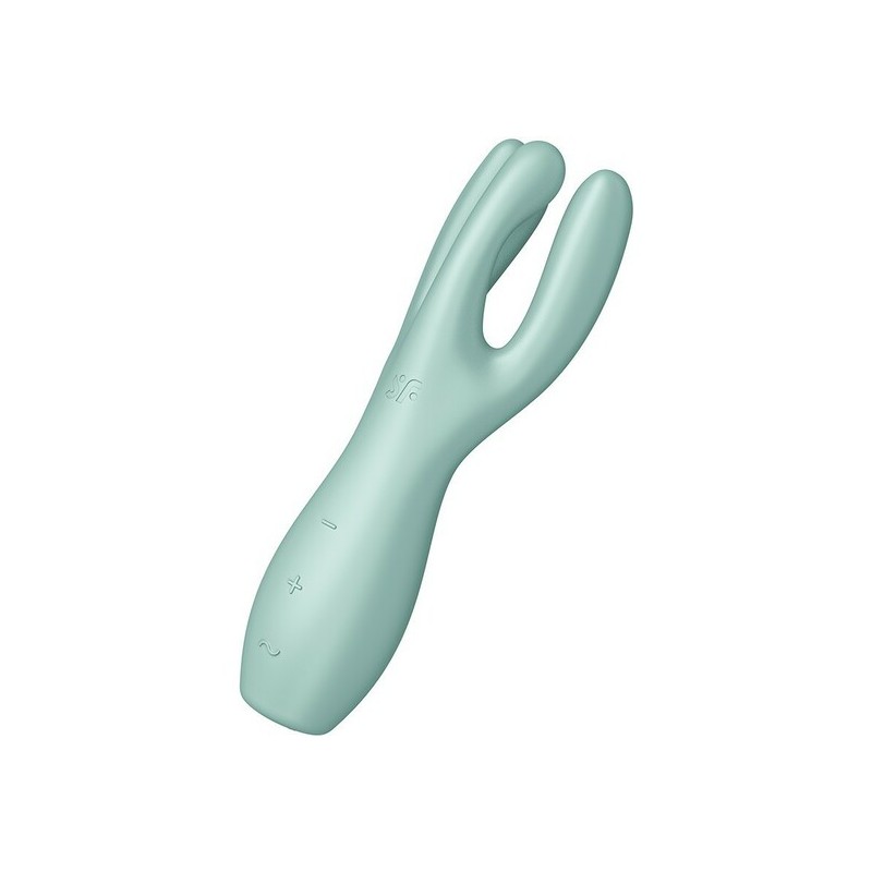 SATISFYER THREESOME 3 LAY-ON VIBRADOR - VERDE