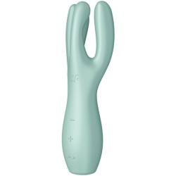 SATISFYER THREESOME 3 LAY-ON VIBRADOR - VERDE