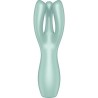 SATISFYER THREESOME 3 LAY-ON VIBRADOR - VERDE