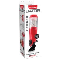 PDX MEGA BATOR USB MASTURBADOR MASCULINO BOCA ROJO