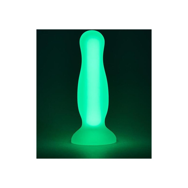 RADIANT SOFT - PLUG BRILLANTE DE SILICONA VERDE