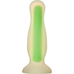 RADIANT SOFT - PLUG BRILLANTE DE SILICONA VERDE