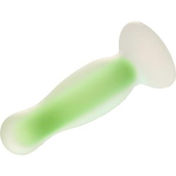 RADIANT SOFT - PLUG BRILLANTE DE SILICONA VERDE