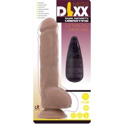 MR.DIXX MACHO MARSHAL 9,4 DUAL DENSITY VIBRATING DILDO