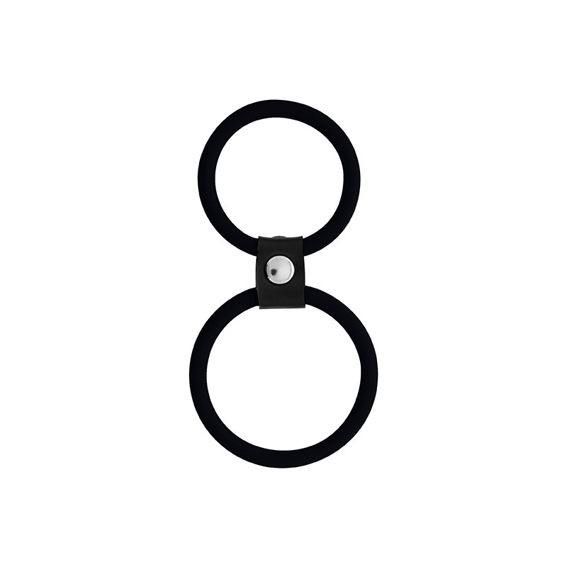 MENZSTUFF DUAL RINGS BLACK