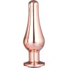 GLEAMING LOVE ROSE GOLD PLEASURE PLUG L