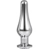 GLEAMING LOVE SILVER PLEASURE PLUG L