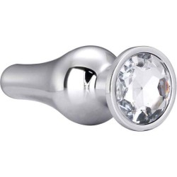 GLEAMING LOVE SILVER PLEASURE PLUG L