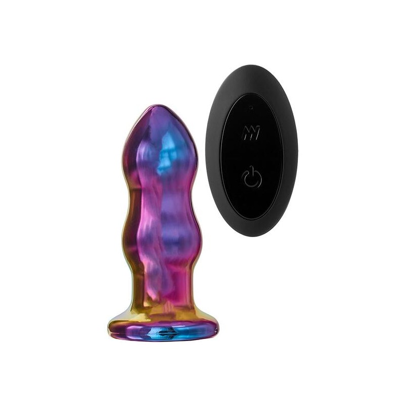 GLAMOUR GLASS REMOTE VIBE CURVED PLUG