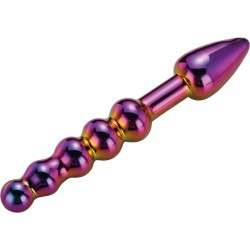 GLAMOUR GLASS RIDGED ANAL DILDO