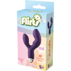 FLIRTS 10 FUNCTIONS DUO VIBE PURPLE