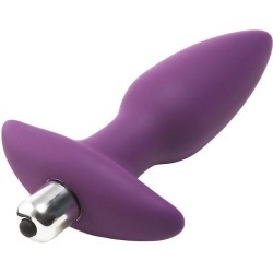 FLIRTS 10 FUNCTIONS VIBRATING PLUG PURPLE