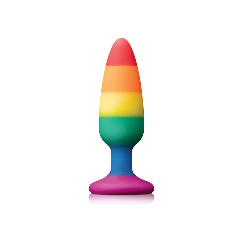 COLOURFUL LOVE RAINBOW ANAL PLUG MEDIUM