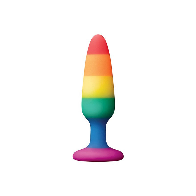 COLOURFUL LOVE RAINBOW ANAL PLUG SMALL