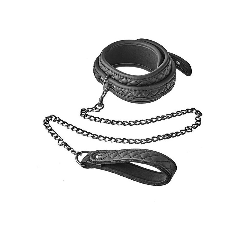 BLAZE COLLAR LEASH DIAMOND BLACK