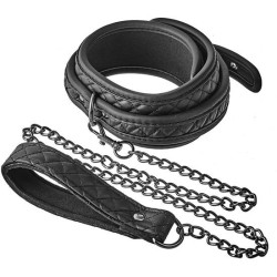 BLAZE COLLAR LEASH DIAMOND BLACK