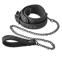 BLAZE COLLAR LEASH DIAMOND BLACK