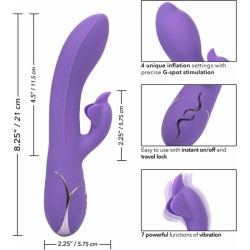 VIBRADOR PUNTO G DOBLE ESTIMULACIÓN - MORADO