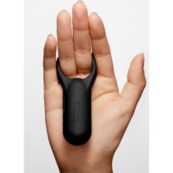 TENGA SVR ANILLO VIBRADOR INTELIGENTE - NEGRO