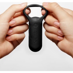 TENGA SVR ANILLO VIBRADOR INTELIGENTE - NEGRO