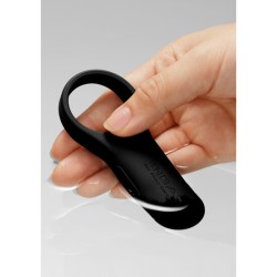 TENGA SVR ANILLO VIBRADOR INTELIGENTE - NEGRO