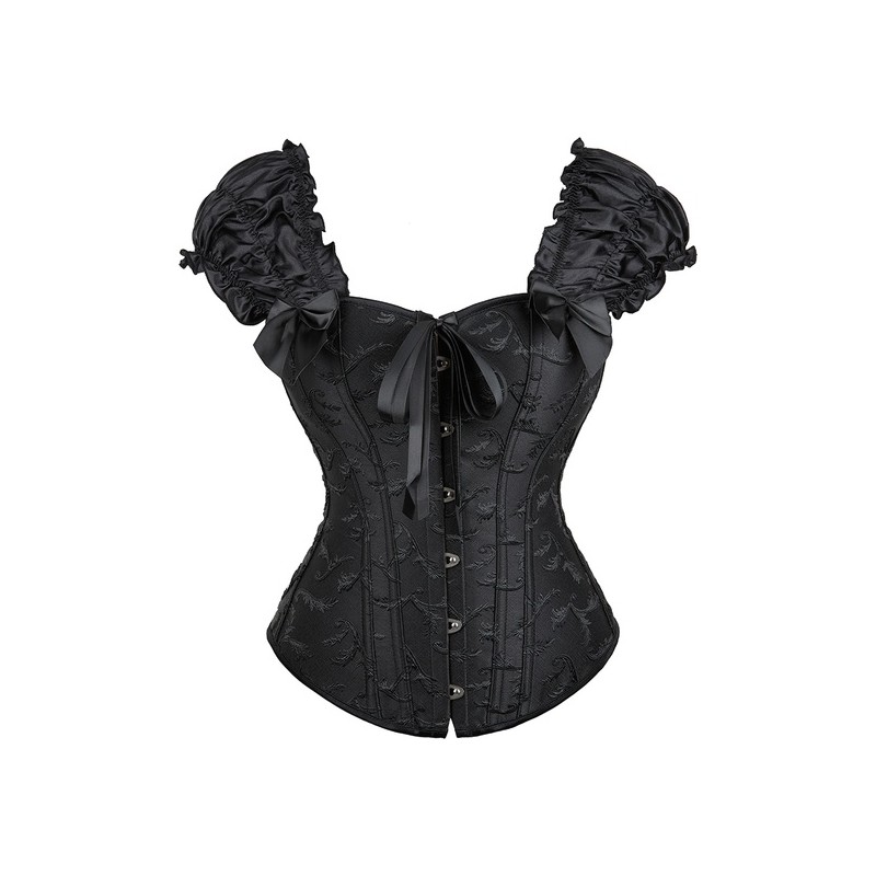 CORSET ÁNGELES NEGRO