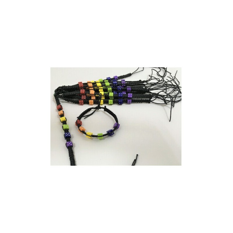 PULSERA DE HILO ORGULLO LGBT