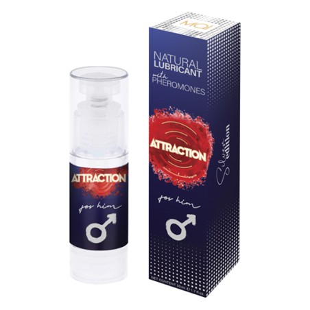 ATTRACTION LUBRICANTE CON FEROMONAS PARA ÉL 50 ML