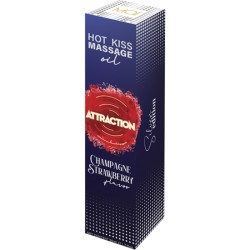 ATTRACTION ACEITE DE MASAJE FRESAS CON CHAMPAGNE 50 ML