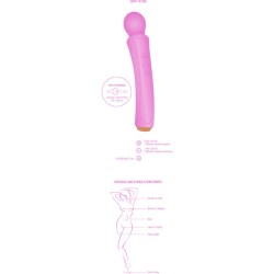 THE CURVED WAND MASAJEADOR - FUCSIA