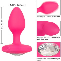 PLUG VIBRADOR MEDIANO - ROSA