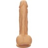 PENE DE SILICONA DE DOBLE DENSIDAD 17,75CM