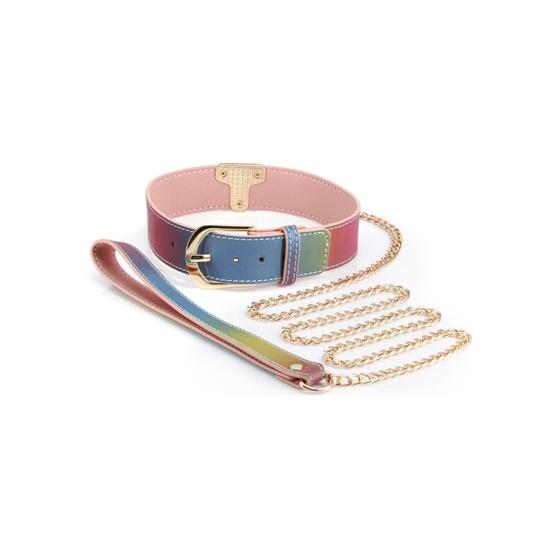 SPECTRA BONDAGE COLLAR & LEASH