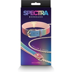 SPECTRA BONDAGE COLLAR & LEASH