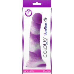 YUM YUM DILDO 6 INCH MORADO