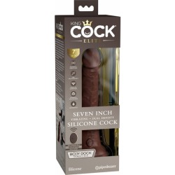 7 INCH 2 DENSITY VIBE COCK - MARRÓN