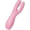 SATISFYER THREESOME 3 LAY-ON VIBRADOR - ROSA