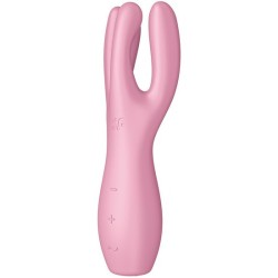 SATISFYER THREESOME 3 LAY-ON VIBRADOR - ROSA