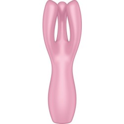 SATISFYER THREESOME 3 LAY-ON VIBRADOR - ROSA