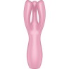 SATISFYER THREESOME 3 LAY-ON VIBRADOR - ROSA