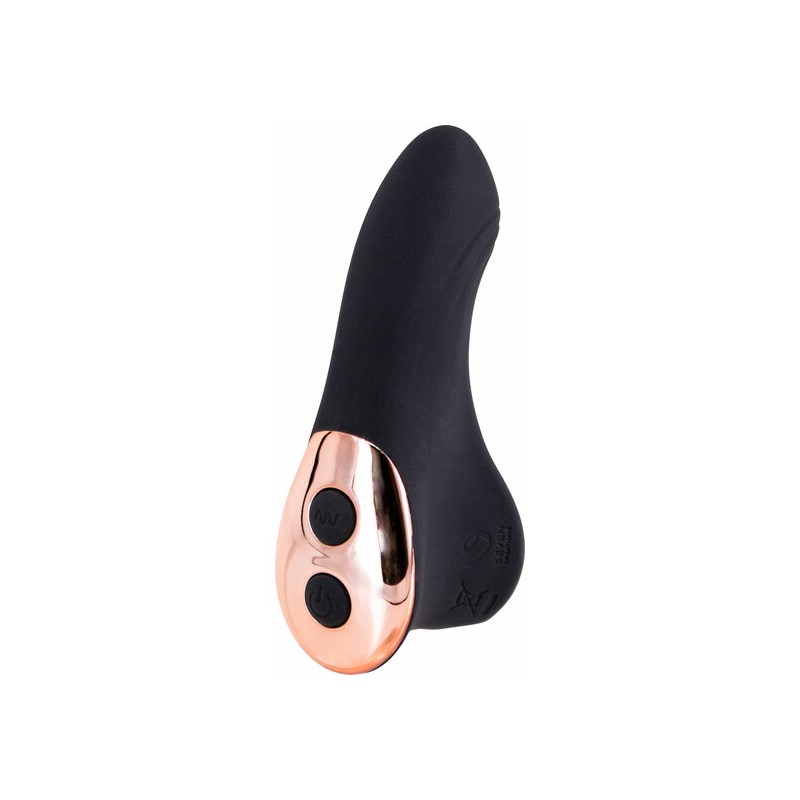 FINGER FLIRT DEDAL VIBRADOR RECARGABLE - NEGRO